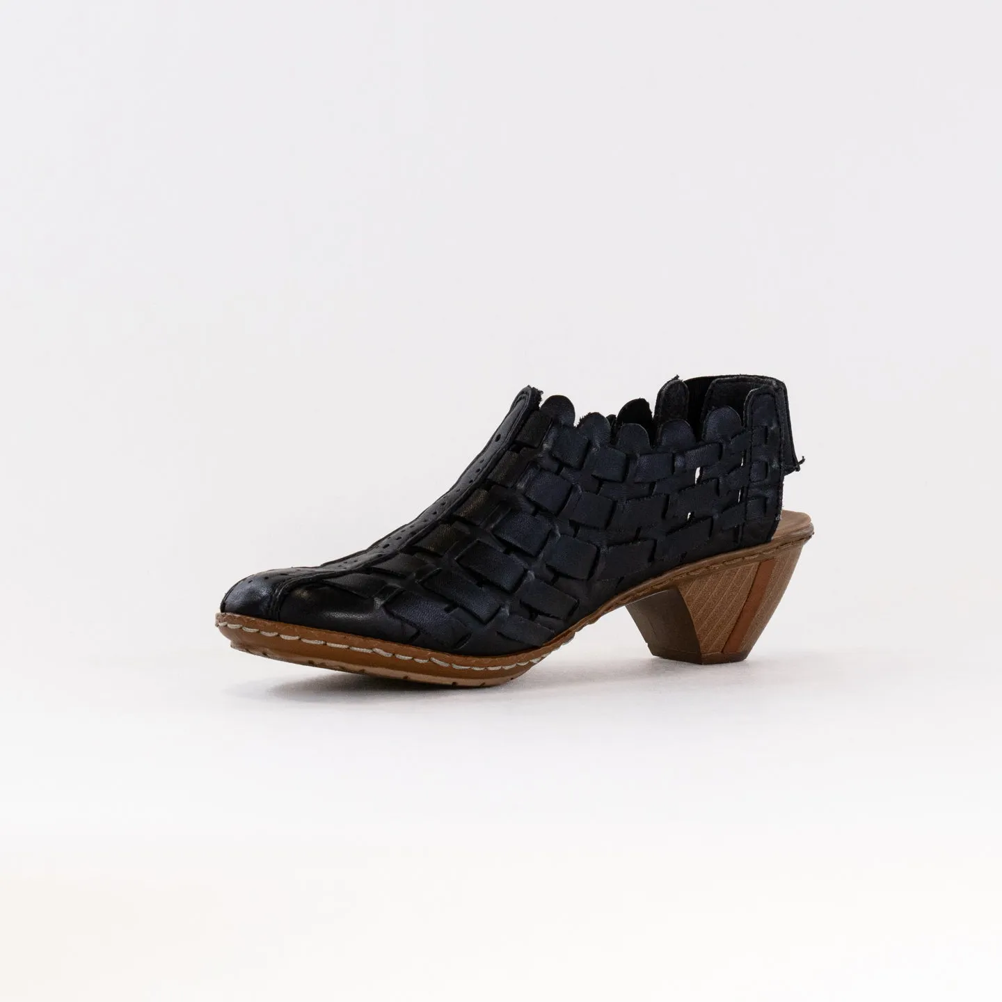 Rieker Sina 78 (Women's) - Black classic white