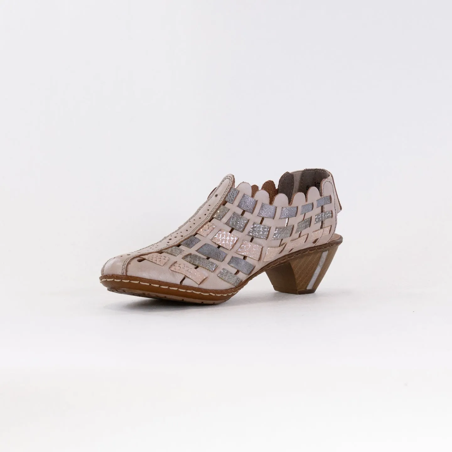 Rieker Sina 78 (Women's) - Clay/Silver durable construction