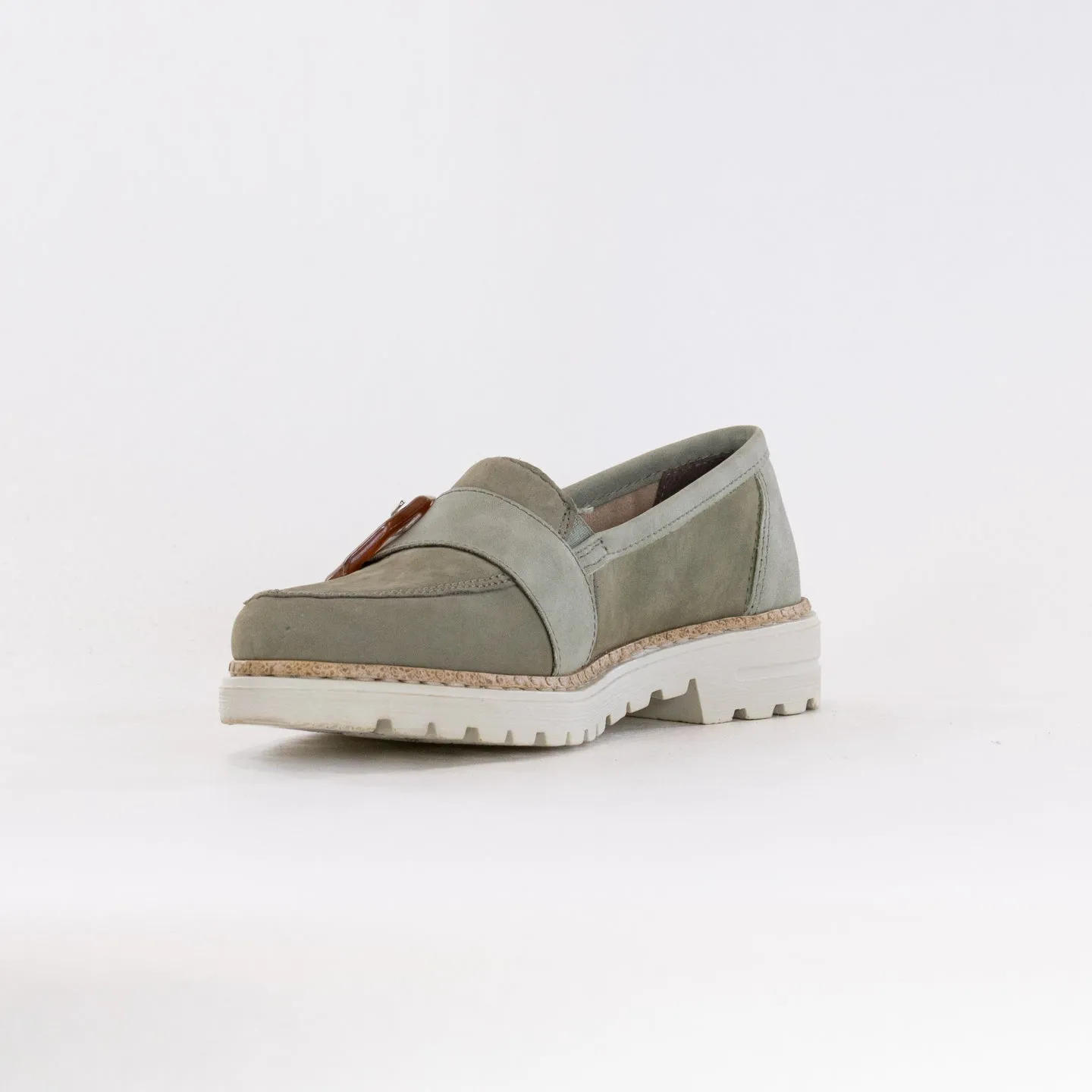 Rieker Ulla Loafer 54864 (Women's) - Green dry touch
