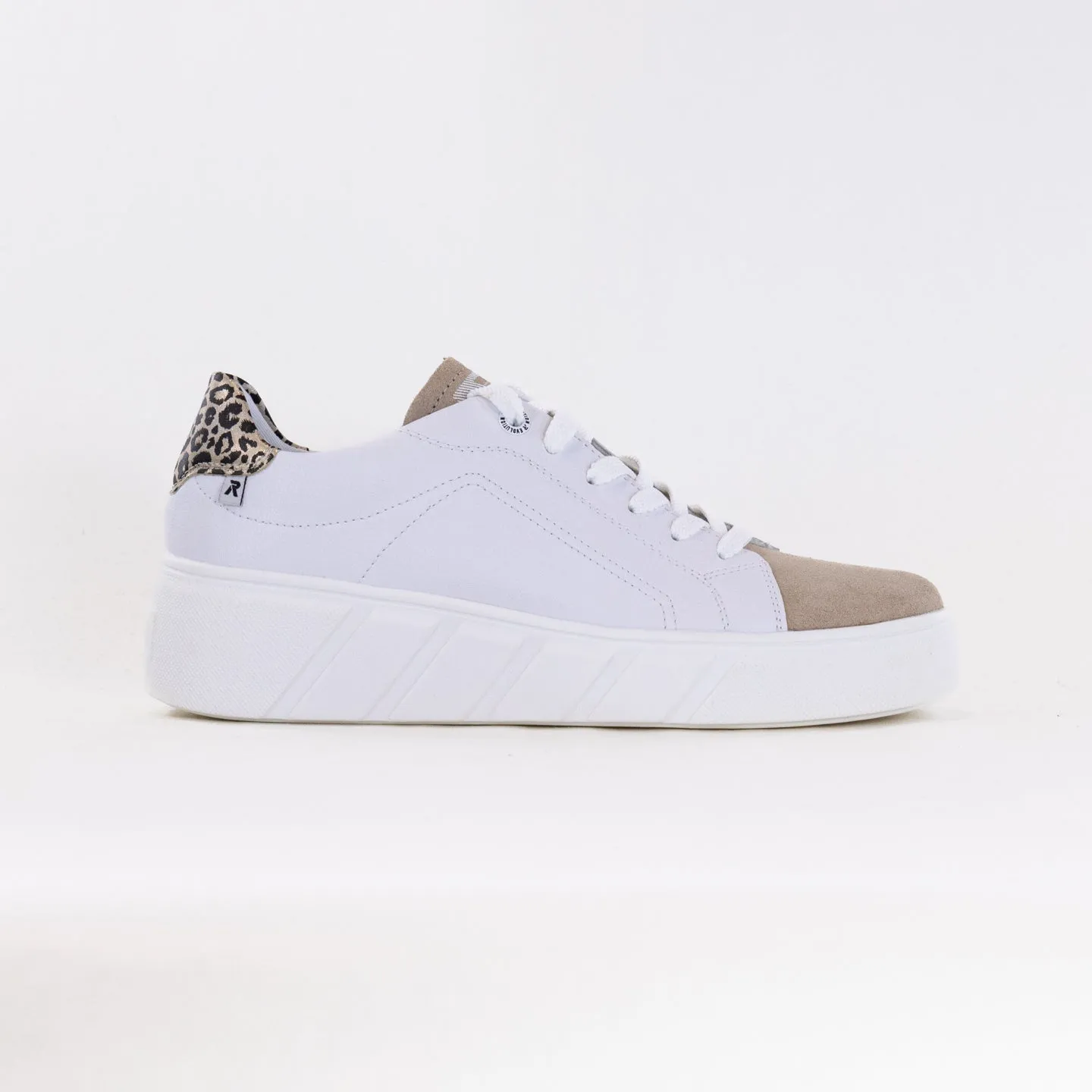 Rieker W0501-81 (Women's) - White toe lock