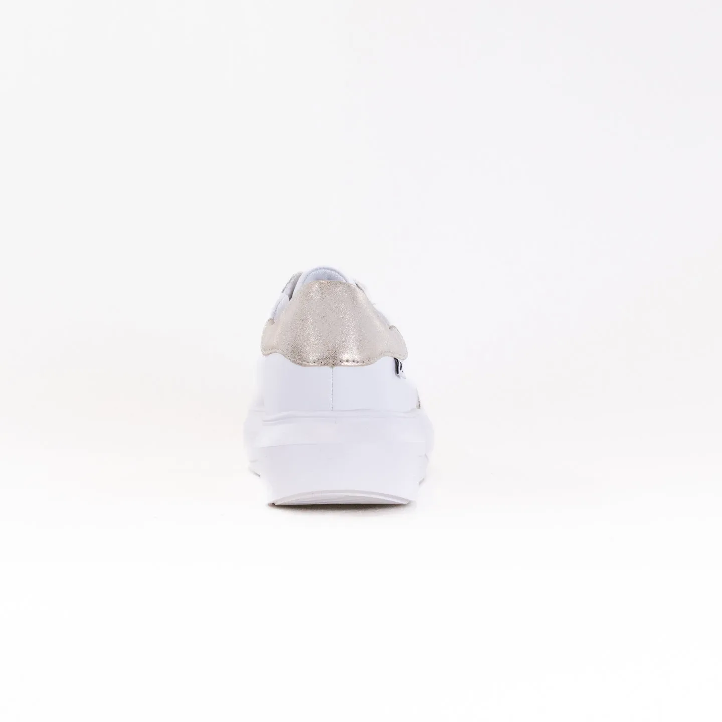 Rieker W1202 Adelia (Women's) - White/Gold Silver value buy