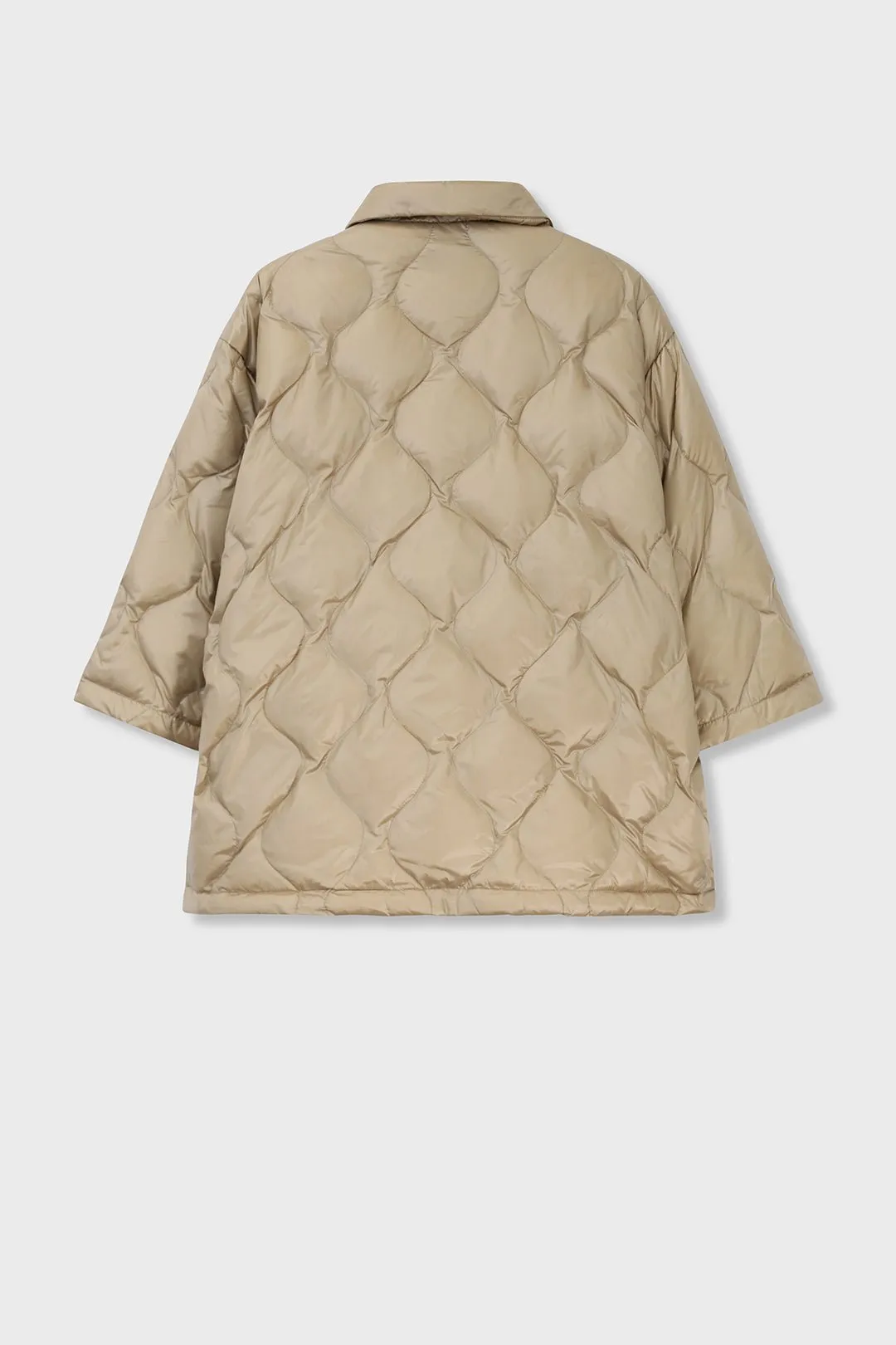RIMINI CROP GOOSE DOWN JACKET glow hour