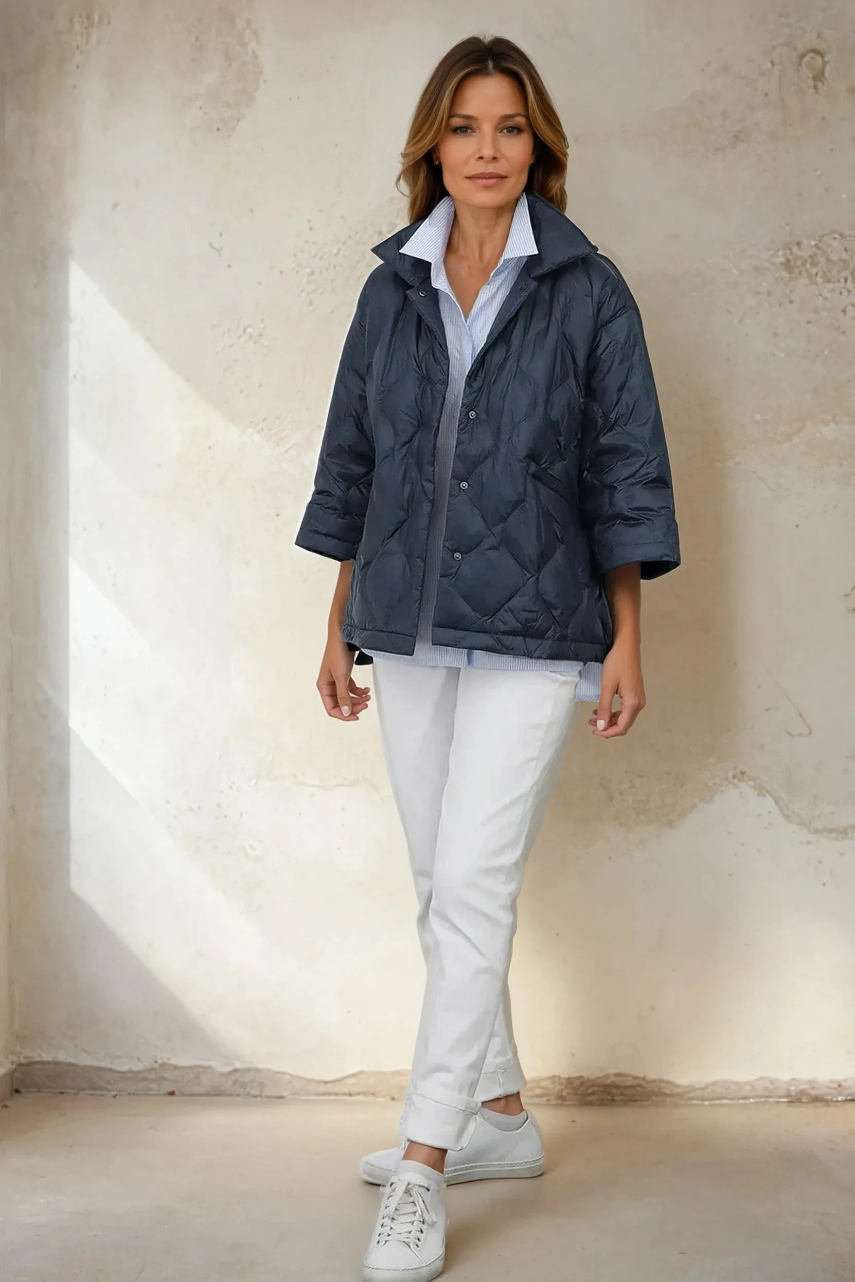 RIMINI CROP GOOSE DOWN JACKET urban rush