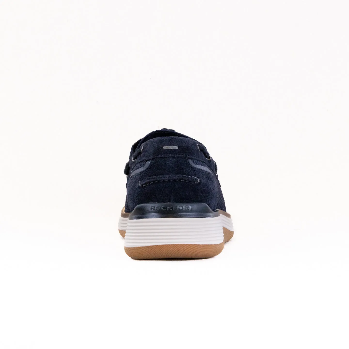 Rockport Lyall Slip-On Casual Boat Shoe (Men's) - Dark Blue track lover