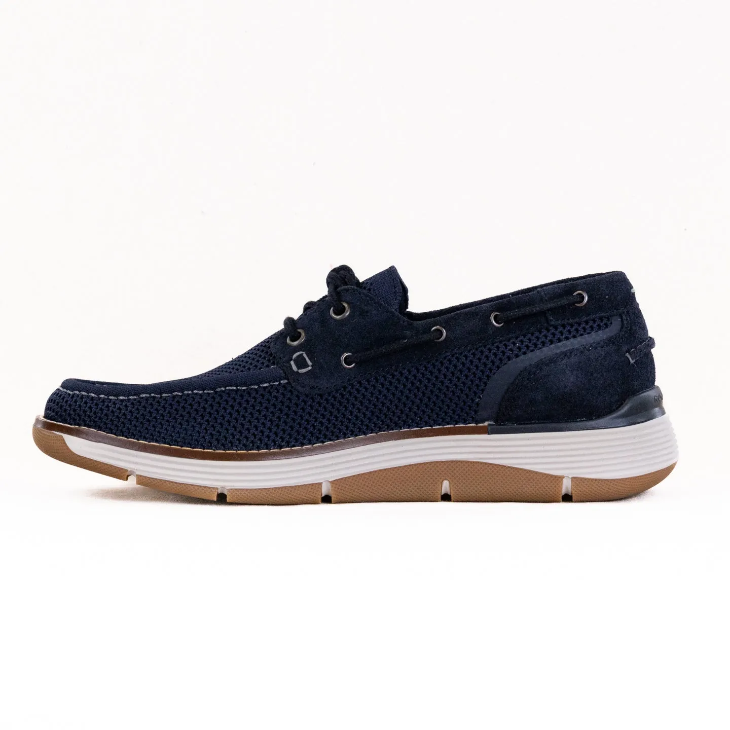 Rockport Lyall Slip-On Casual Boat Shoe (Men's) - Dark Blue hike ready