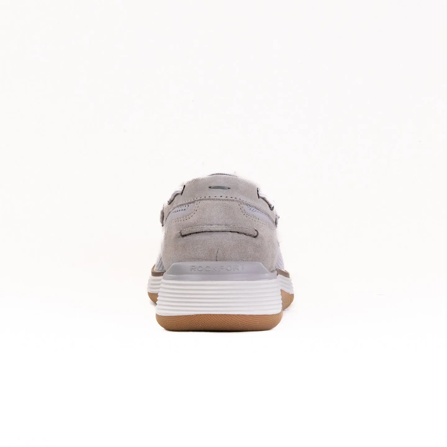 Rockport Lyall Slip-On Casual Boat Shoe (Men's) - Taupe slope stability