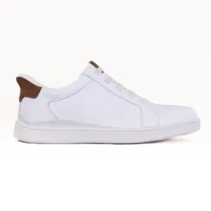 Rockport Tynnar Step Activated Casual Sneaker (Men's) - White Leather nature step Rockport Tynnar Step Activated Casual Sneaker (Men's) - White Leather ice terrain