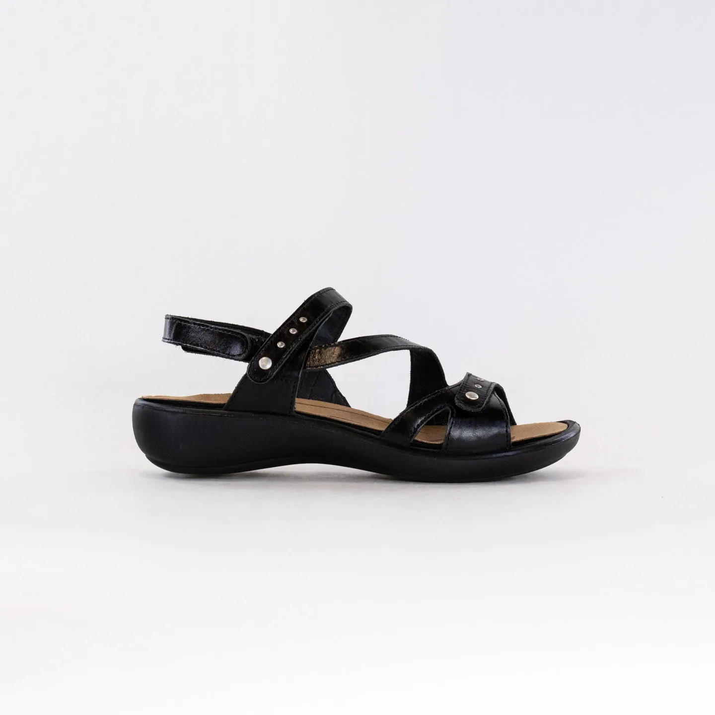 Romika Ibiza 70 Sandal (Women's) - Black Weekend Mood
