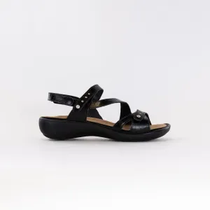 Romika Ibiza 70 Sandal (Women's) - Black Cozy Hour Romika Ibiza 70 Sandal (Women's) - Black Weekend Mood
