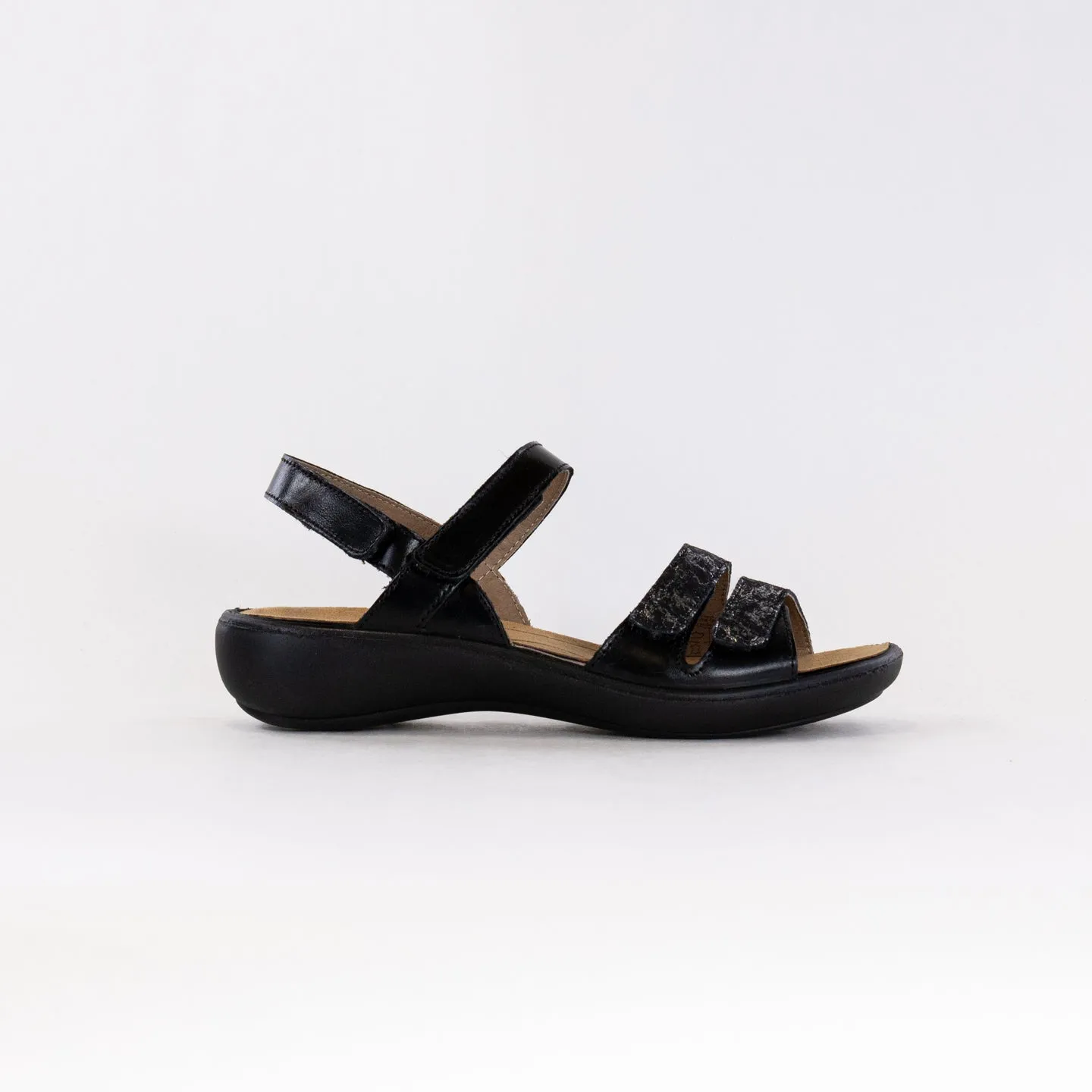 Romika Ibiza 86 (Women's) - Black Jamaika Bare Pulse