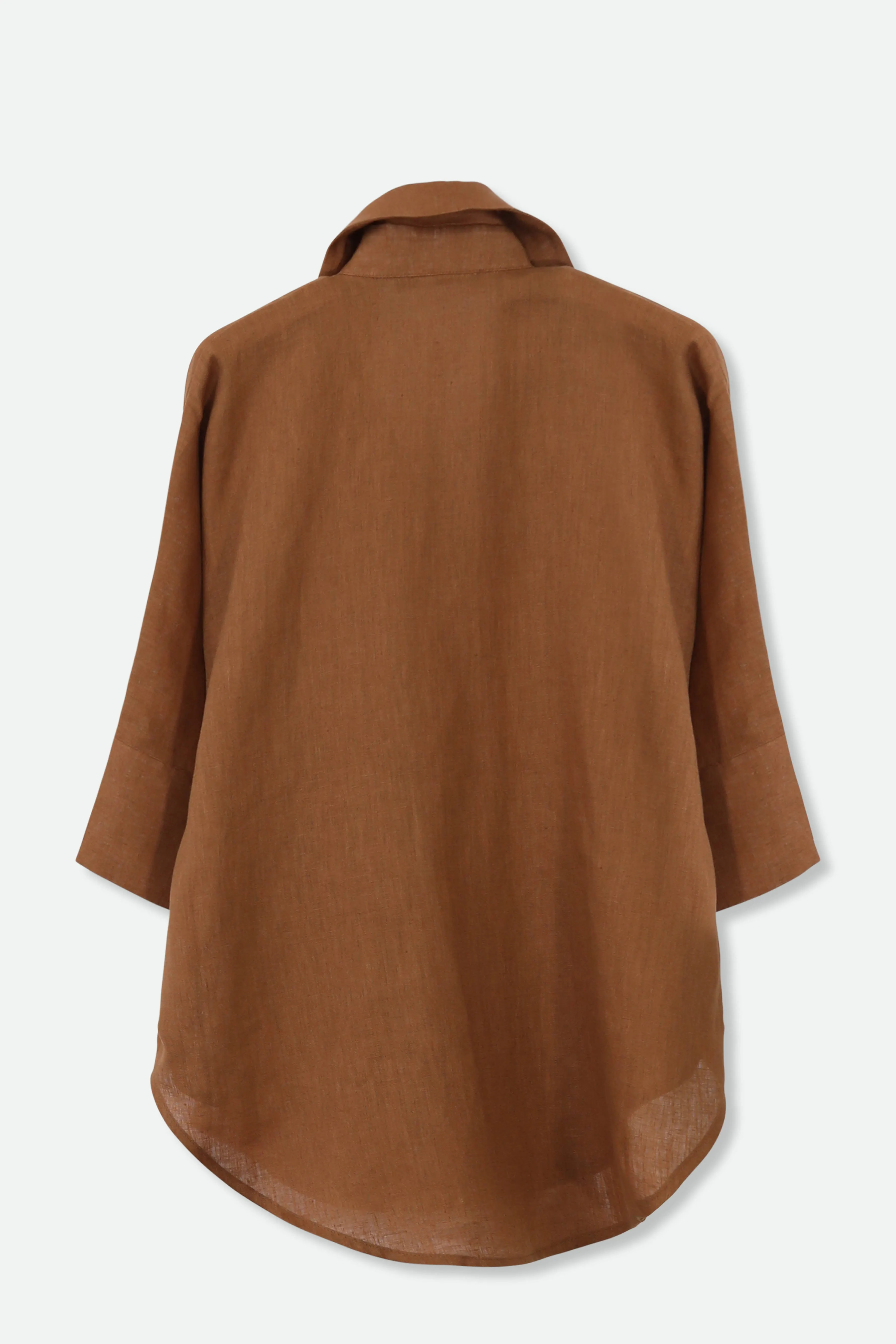 SAHANA DOLMAN SHIRT IN LINEN utmost ease