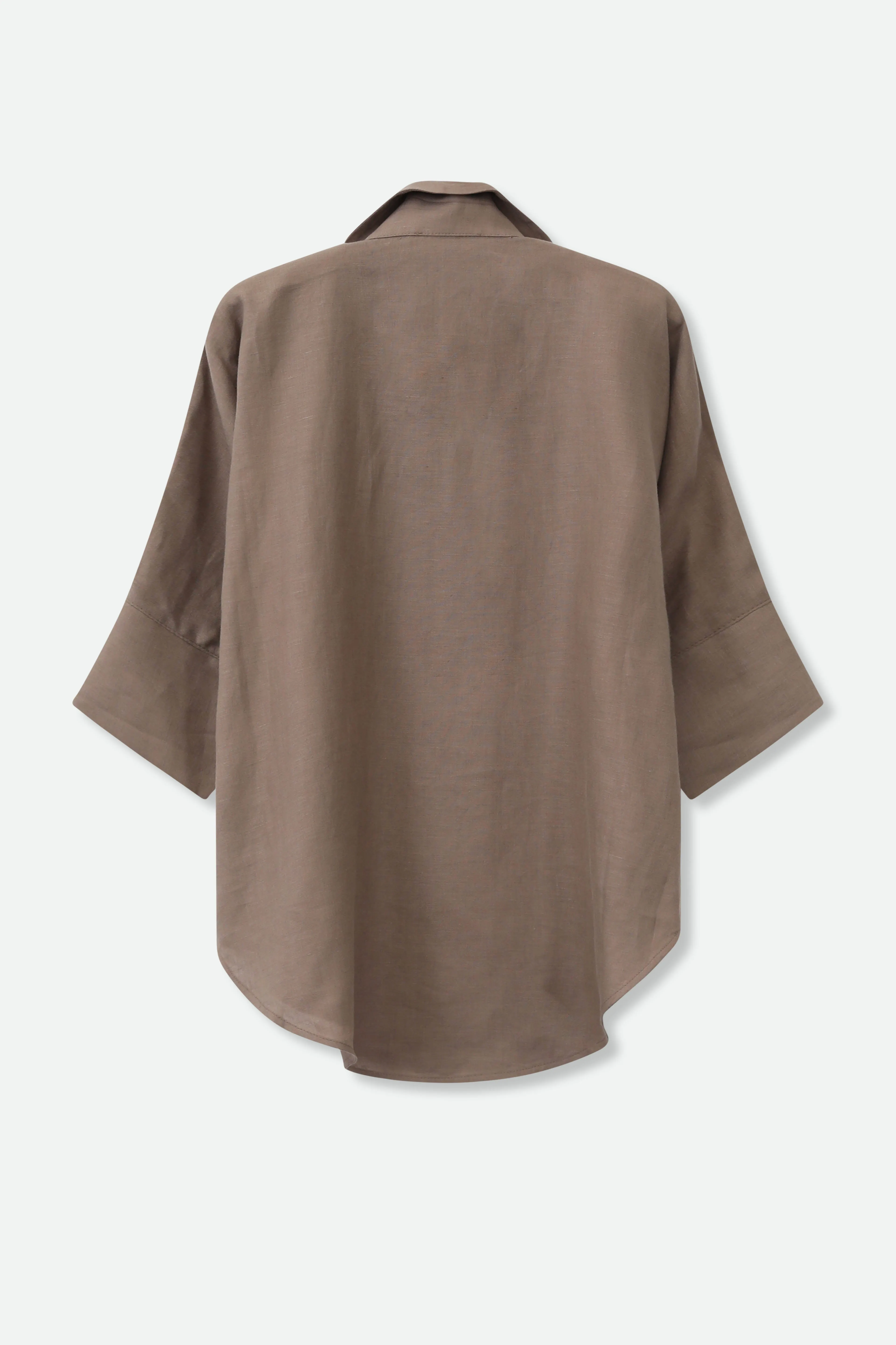 SAHANA DOLMAN SHIRT IN LINEN quiet wear