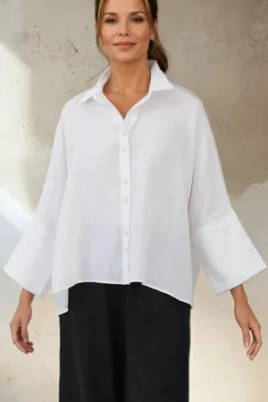 SAIL SHIRT IN ITALIAN LINEN just enough