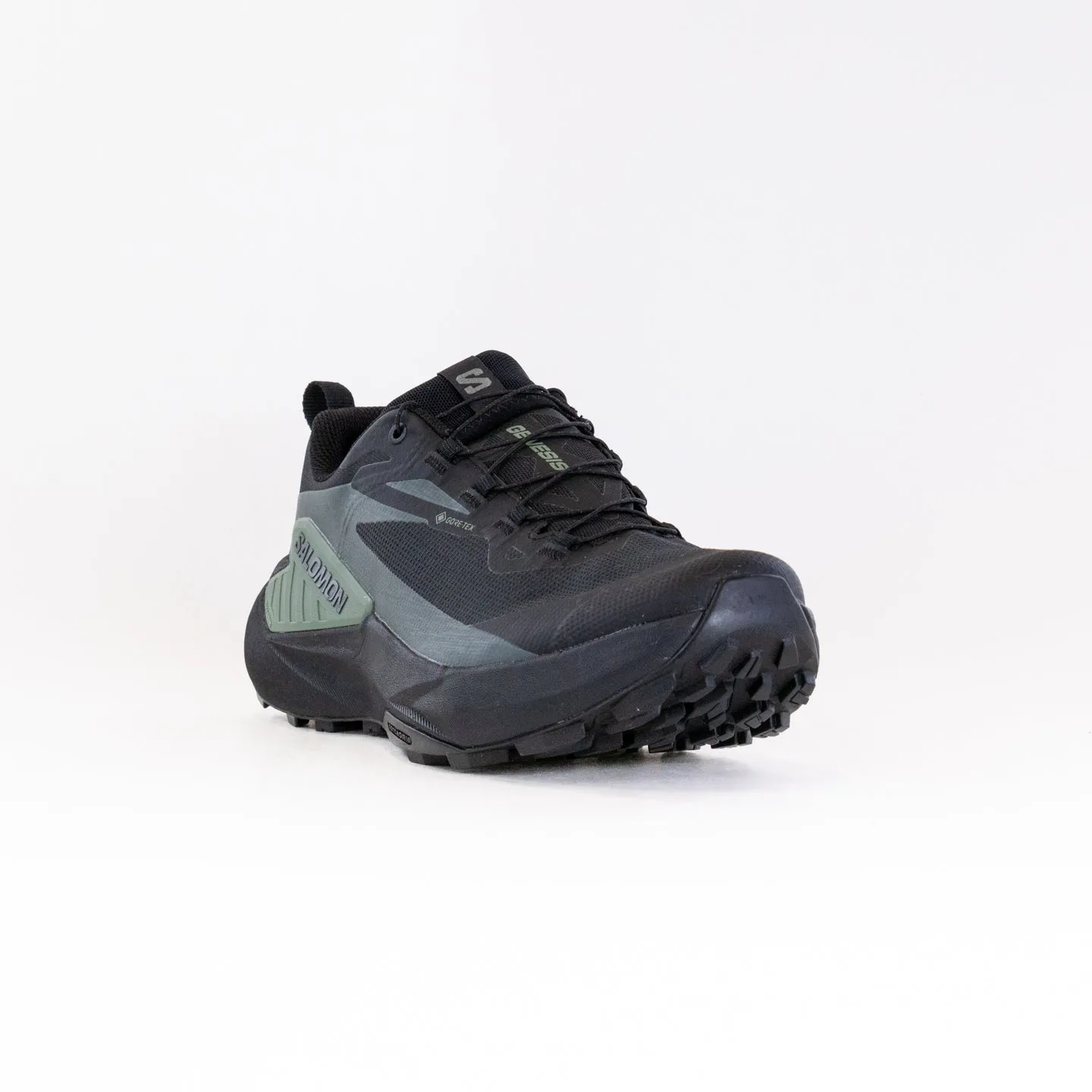 SALOMON GENESIS GTX (Men's) - Black/Green/Urban full flex