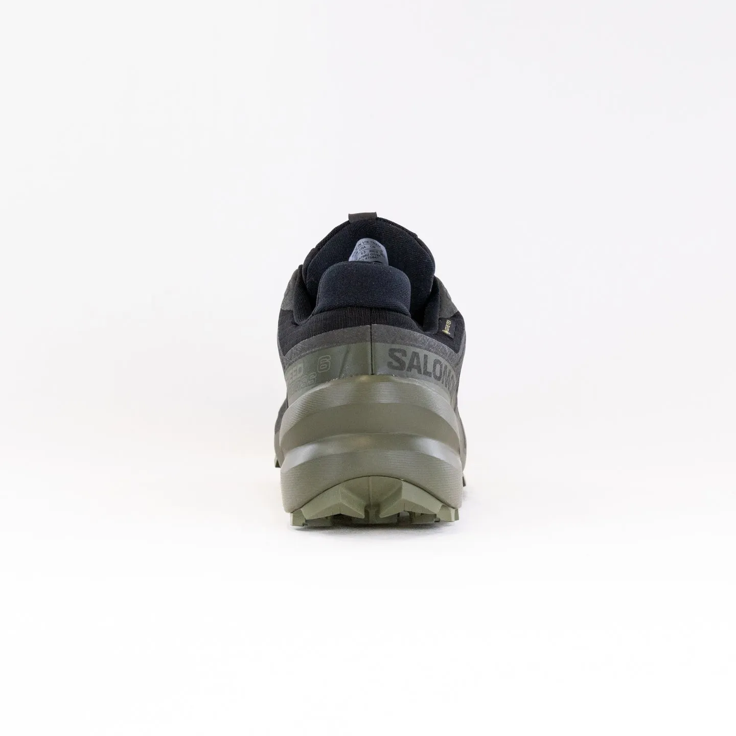 SALOMON SPEEDCROSS 6 GTX (Men's) - Black/Peat/Green full flex
