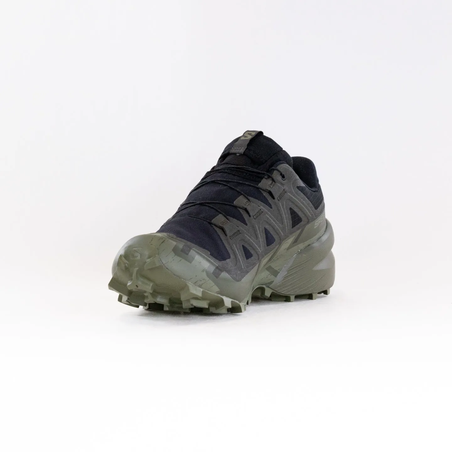 SALOMON SPEEDCROSS 6 GTX (Men's) - Black/Peat/Green steady steps