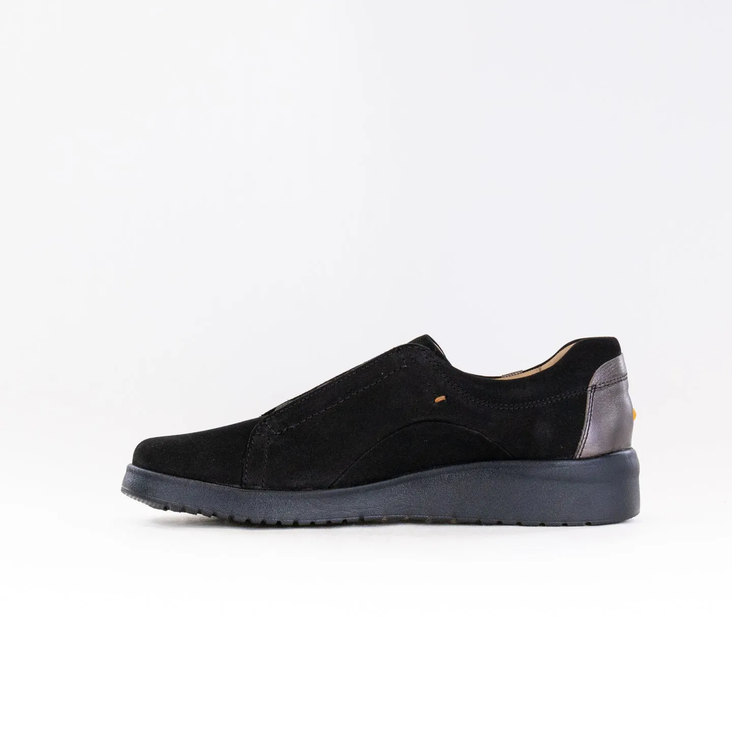 Samuel Hubbard Marin Gore-Lace (Women's) - Black Nubuck orthopedic friendly