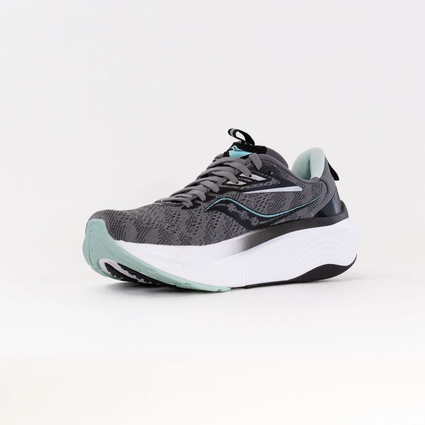Saucony Echelon 9 Wide (Women's) - Charcoal/Ice energy loop
