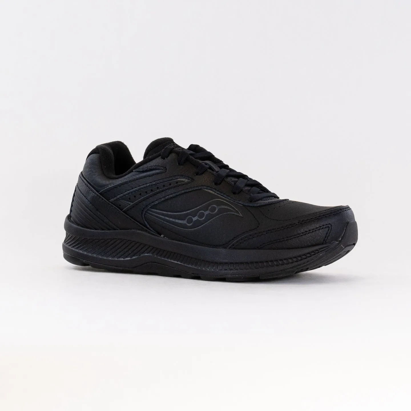 Saucony Echelon Walker 3 Wide (Men's) - Black lean curve
