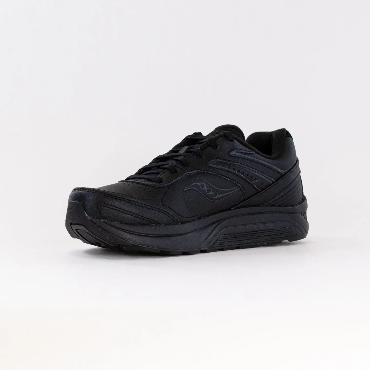 Saucony Echelon Walker 3 Wide (Men's) - Black walk feel