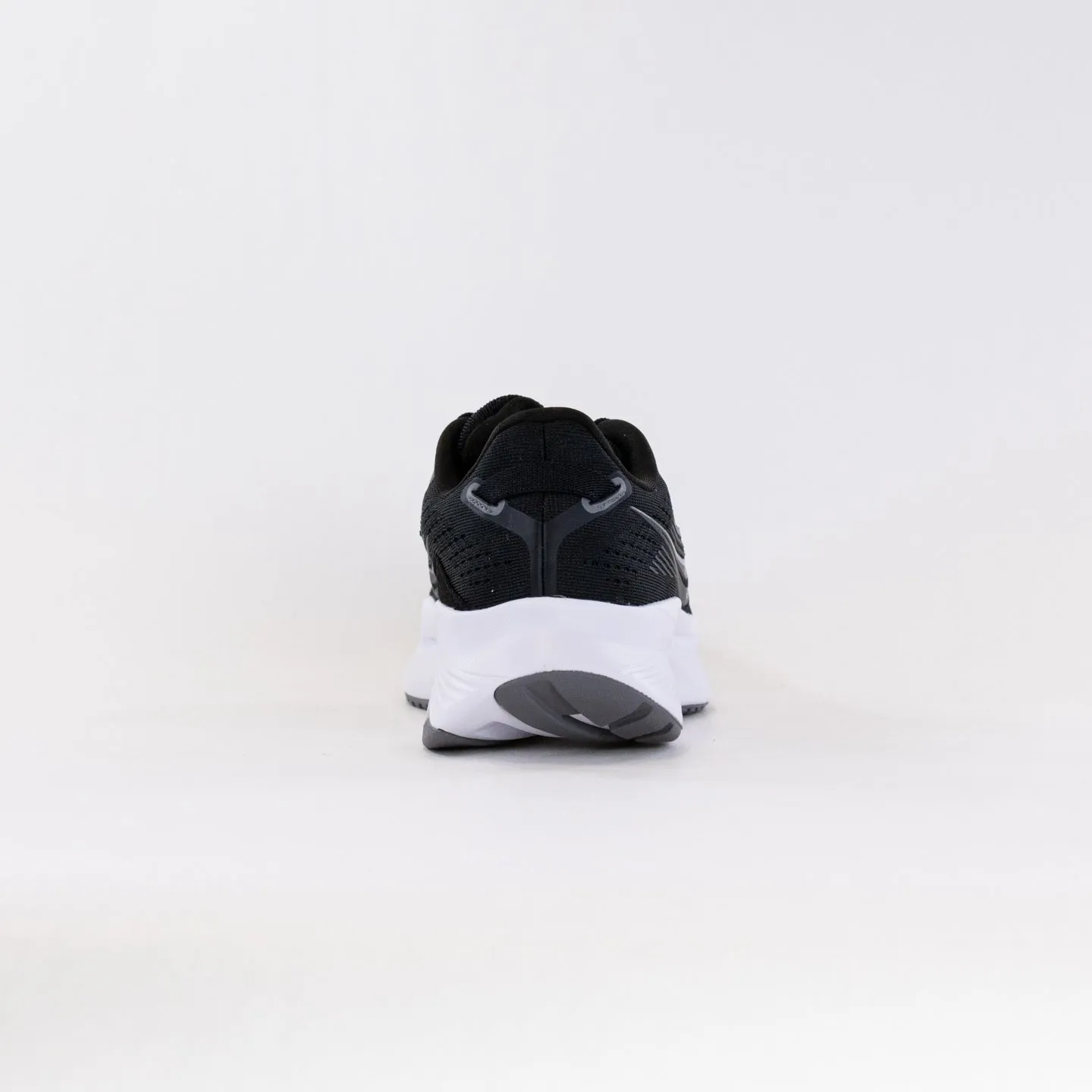 Saucony Guide 16 Wide (Women's) - Black/White rain walk