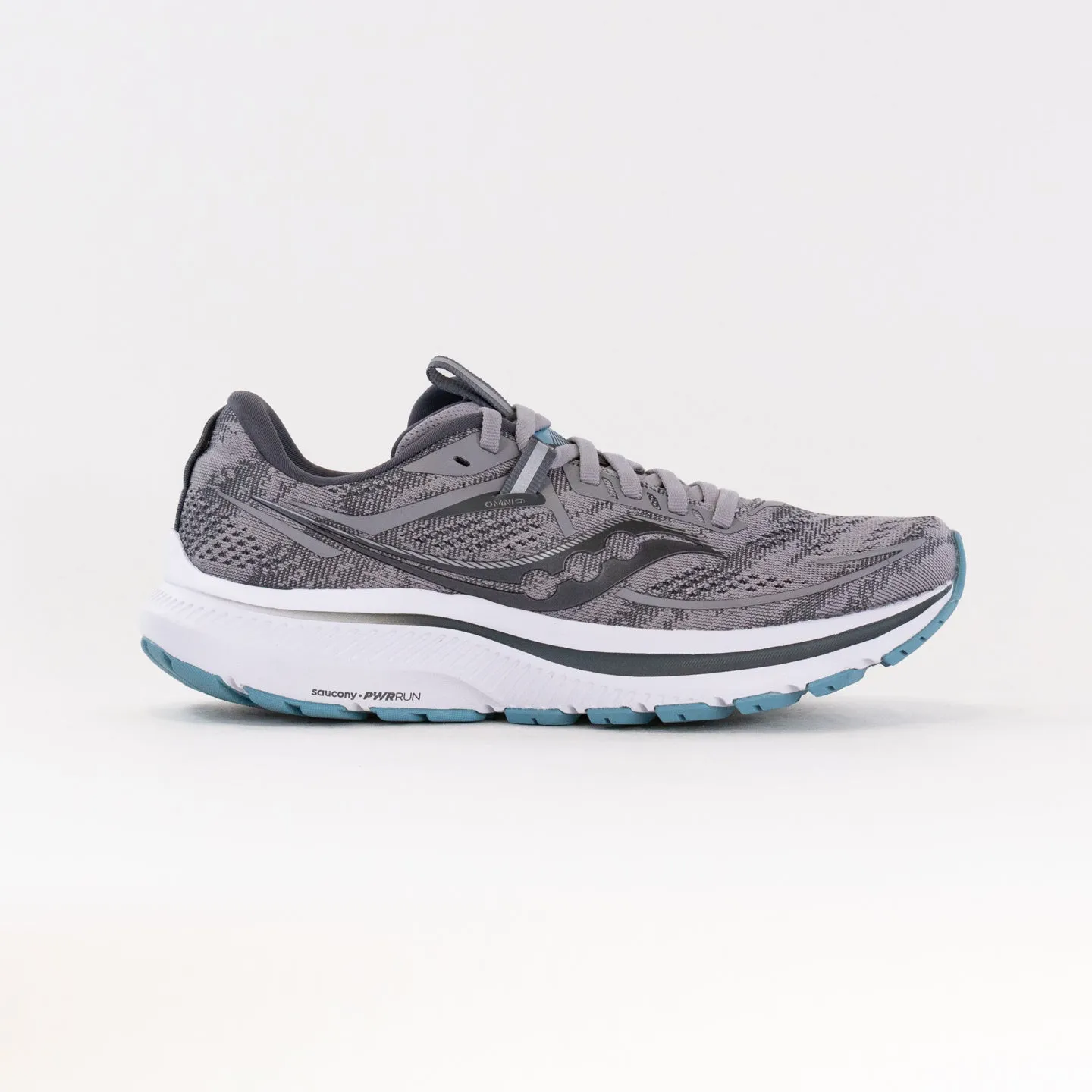 Saucony Omni 21 Wide (Women's) - Alloy/Rainfall casual sprint