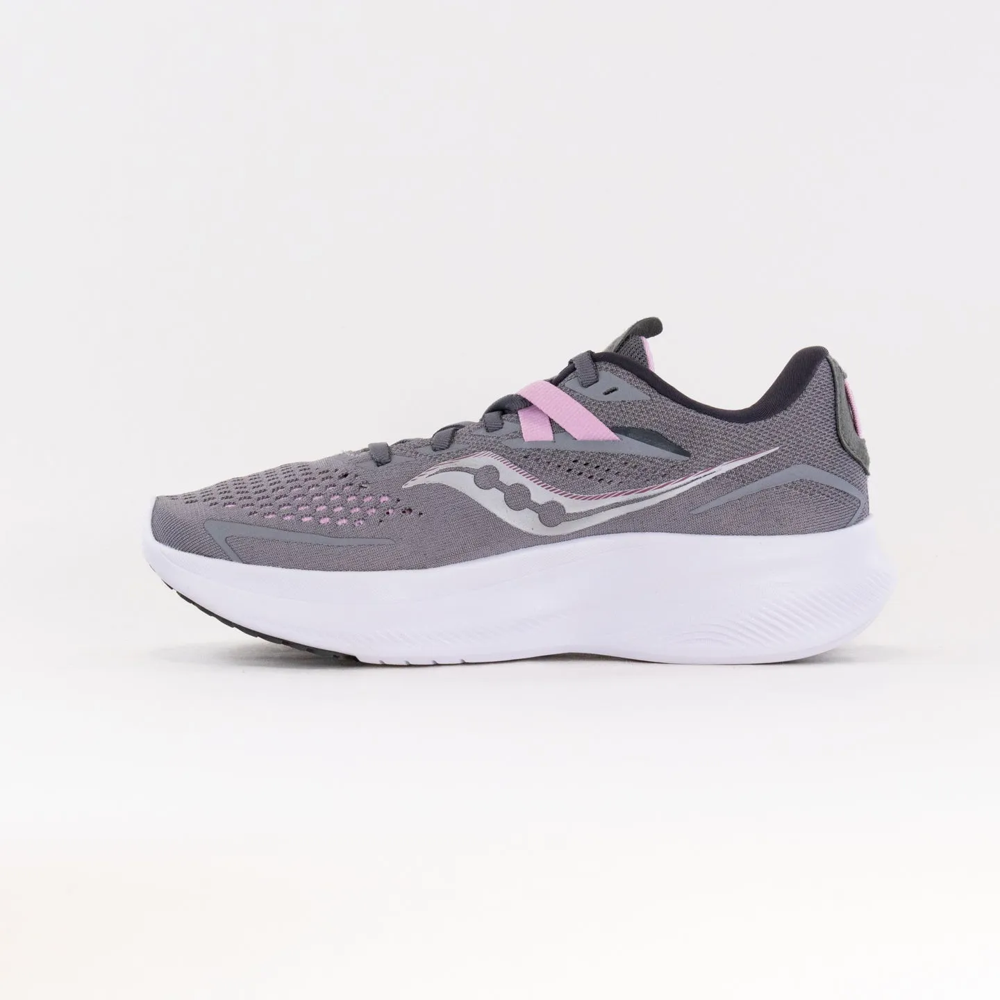 Saucony Ride 15 Wide (Women's) - Alloy/Quartz peak sprint