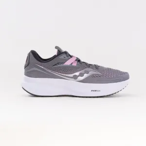 Saucony Ride 15 Wide (Women's) - Alloy/Quartz grip hold Saucony Ride 15 Wide (Women's) - Alloy/Quartz heel vibe