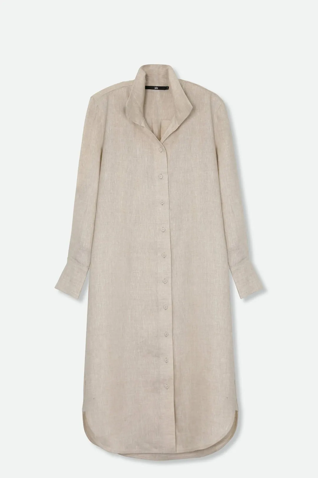 SHIRTDRESS DUSTER IN PREMIUM ITALIAN LINEN breezy mood