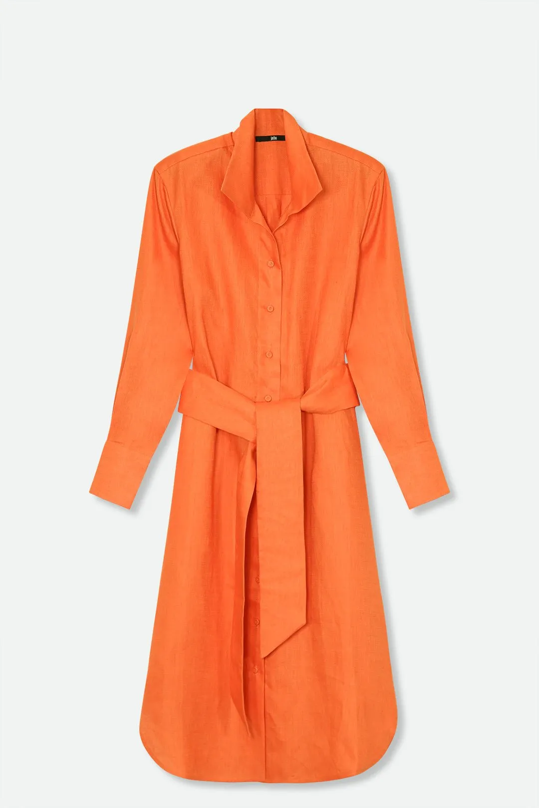 SHIRTDRESS DUSTER IN PREMIUM ITALIAN LINEN ego therapy