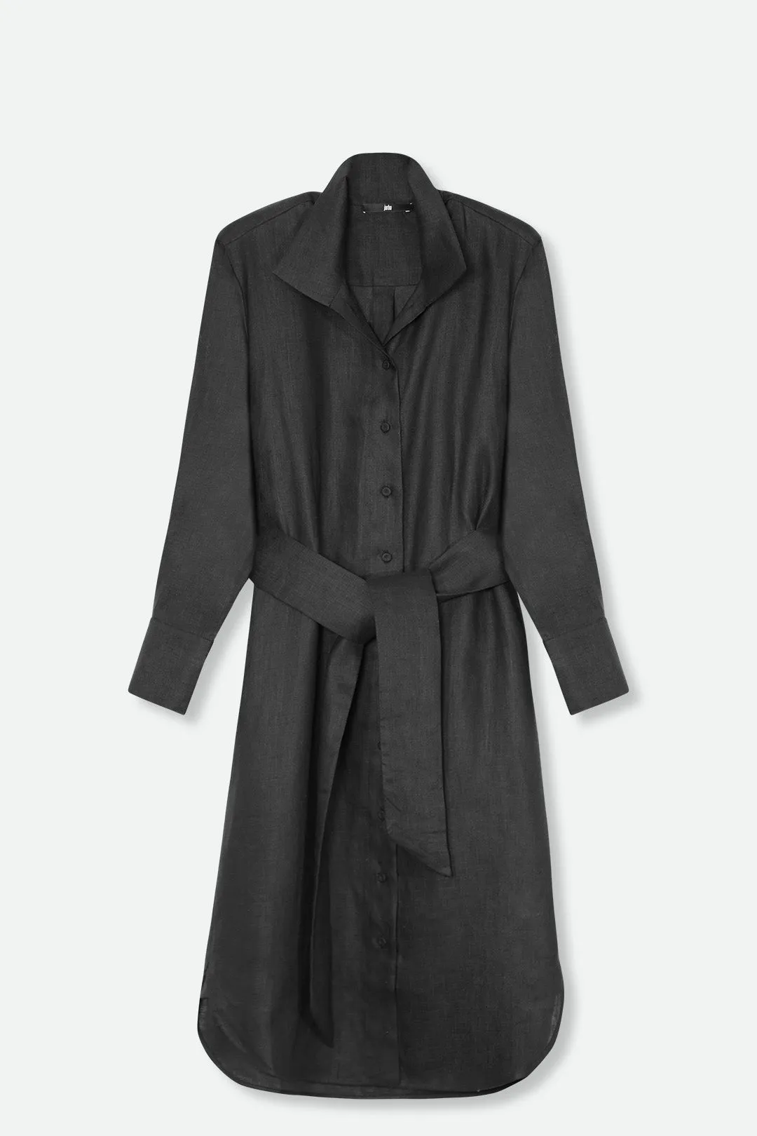 SHIRTDRESS DUSTER IN PREMIUM ITALIAN LINEN light feeling