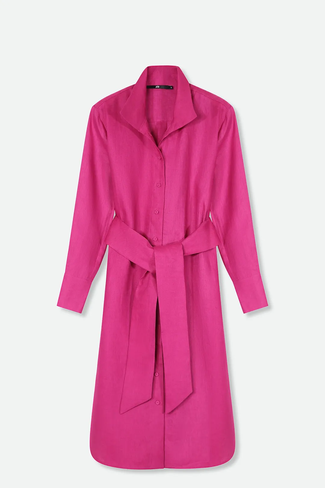 SHIRTDRESS DUSTER IN PREMIUM ITALIAN LINEN authentic way