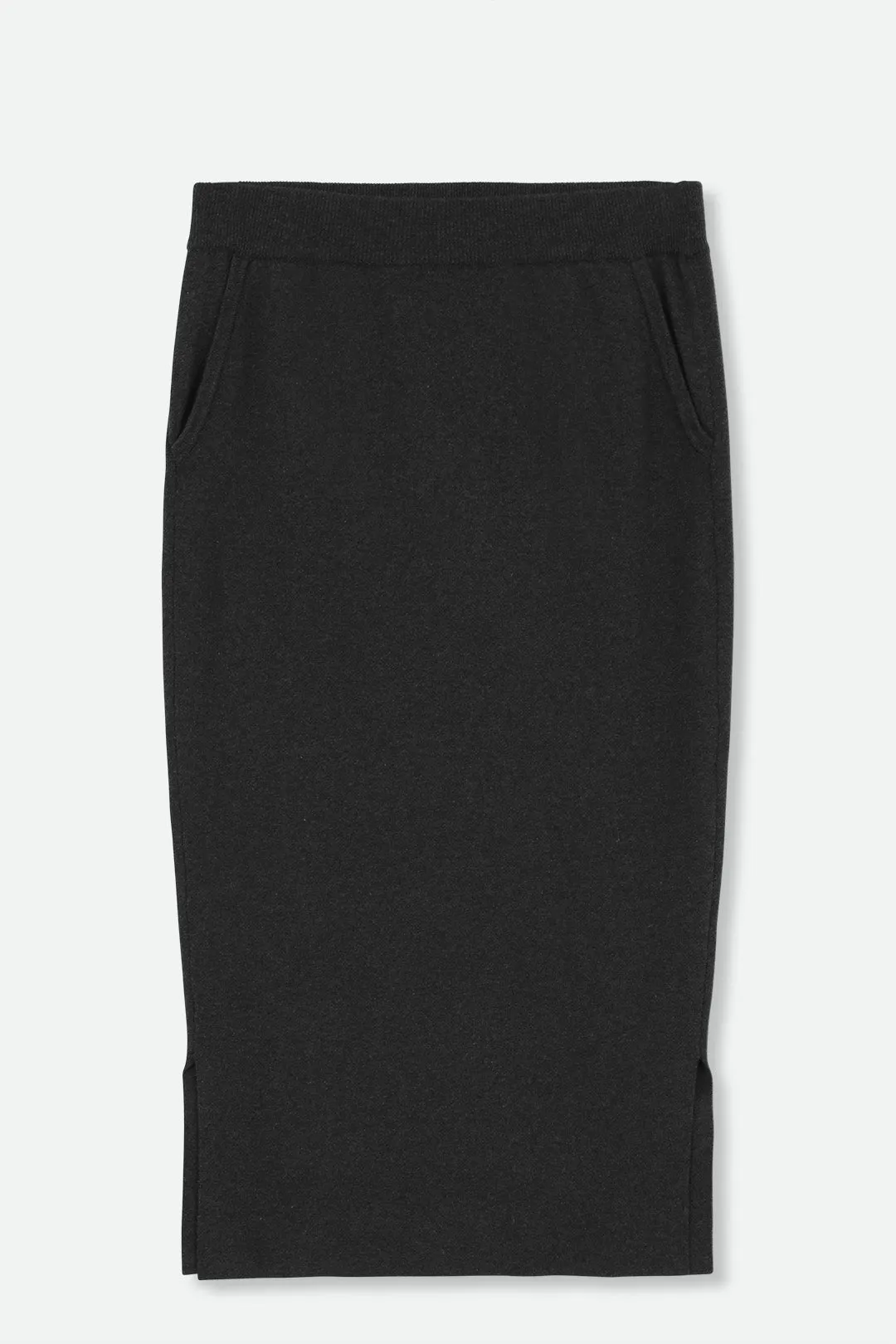 SICILY PENCIL SKIRT IN KNIT PIMA COTTON STRETCH easy wash