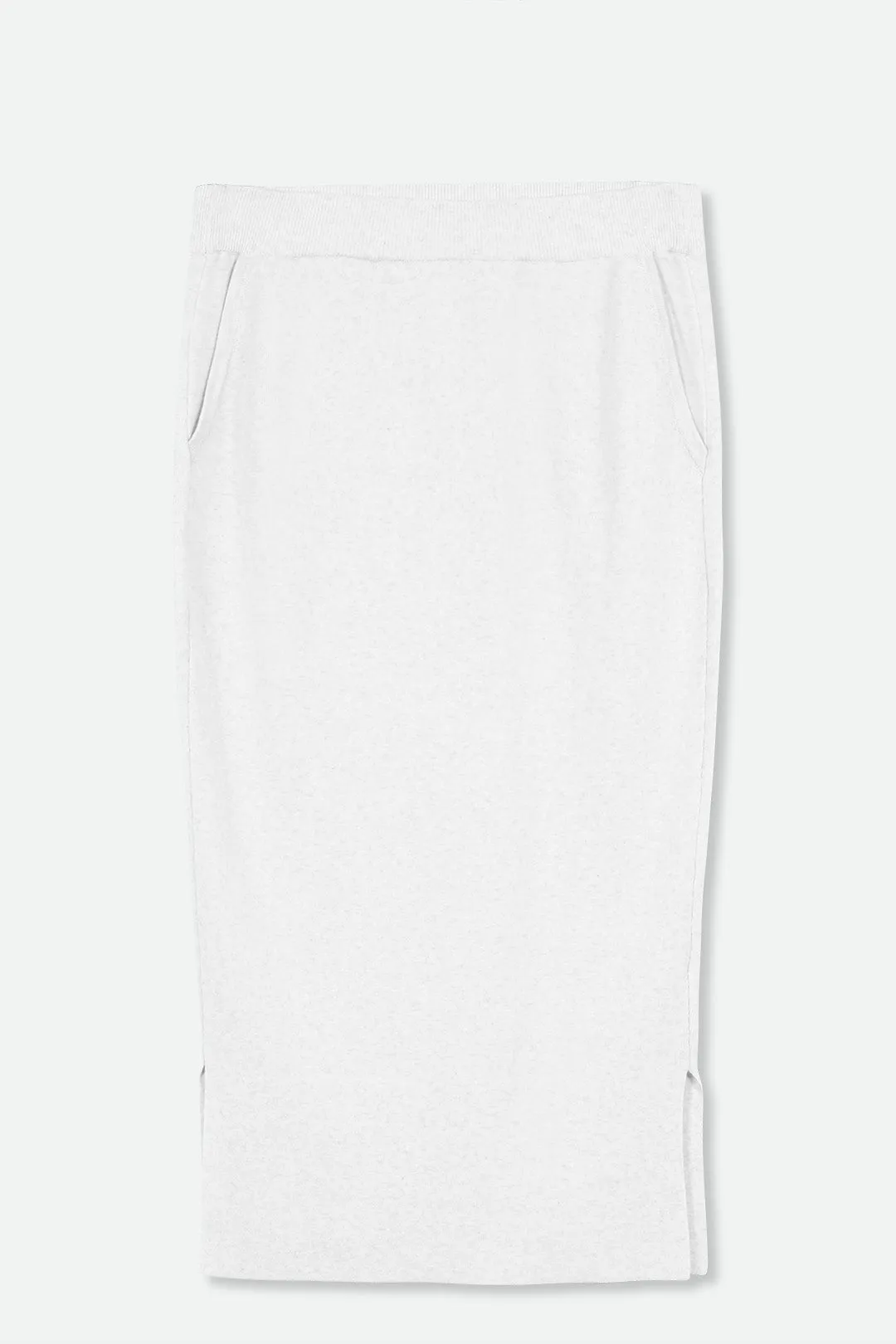 SICILY PENCIL SKIRT IN KNIT PIMA COTTON STRETCH lounge essential