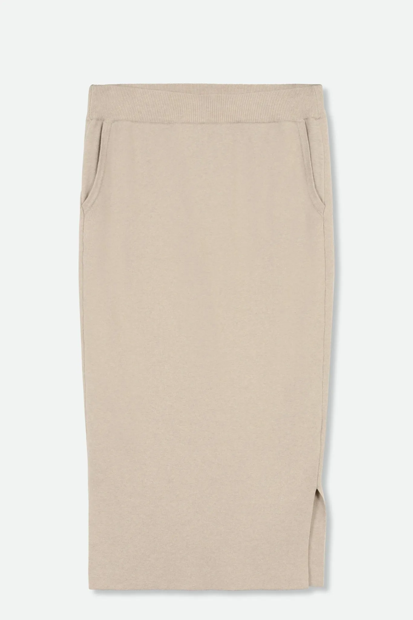 SICILY PENCIL SKIRT IN KNIT PIMA COTTON STRETCH gender free