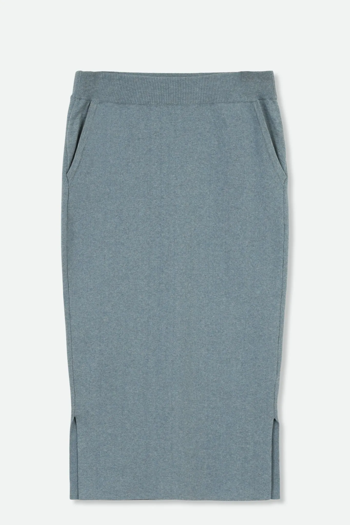 SICILY PENCIL SKIRT IN KNIT PIMA COTTON STRETCH mid weight