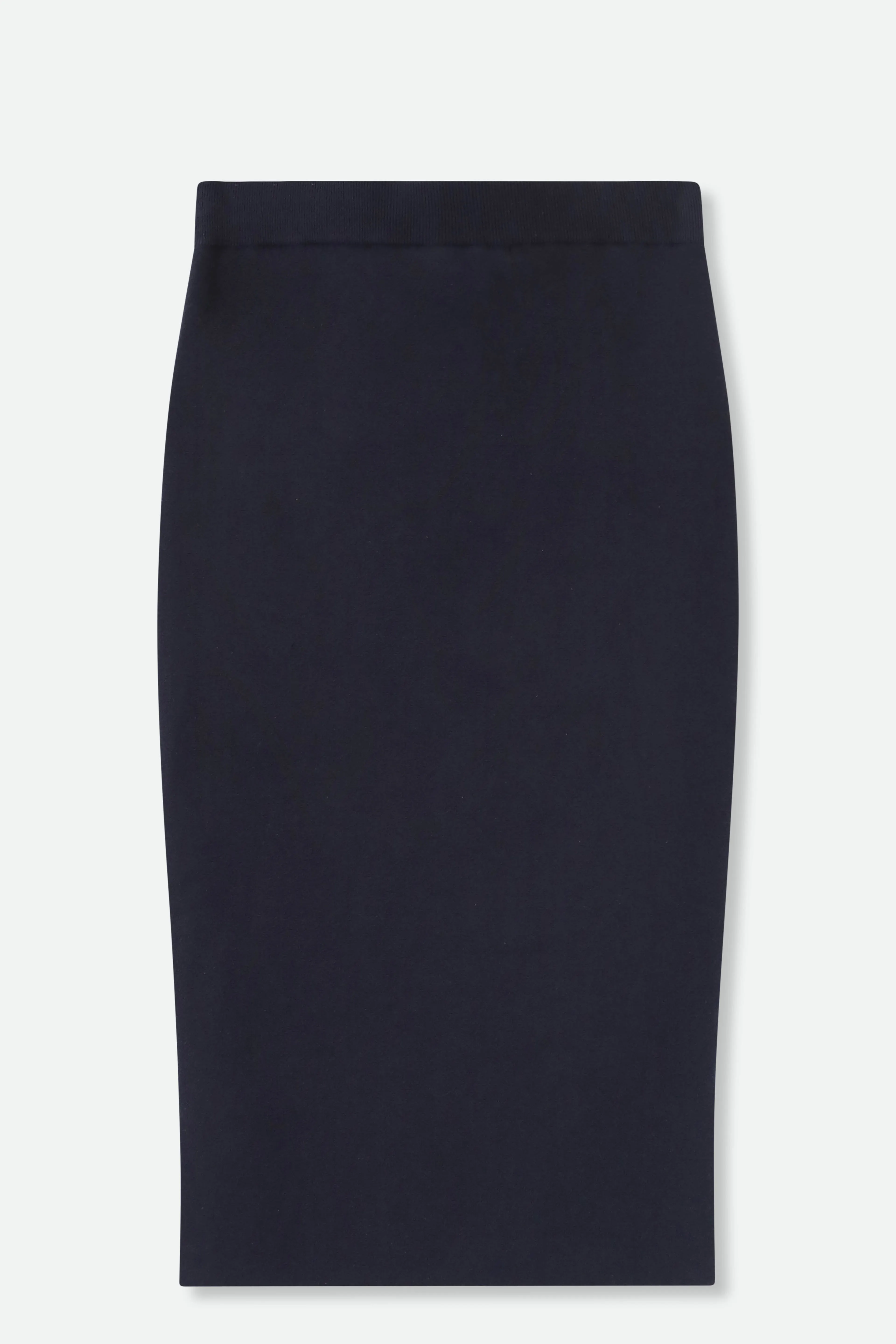 SICILY PENCIL SKIRT IN KNIT PIMA COTTON STRETCH lightweight feel