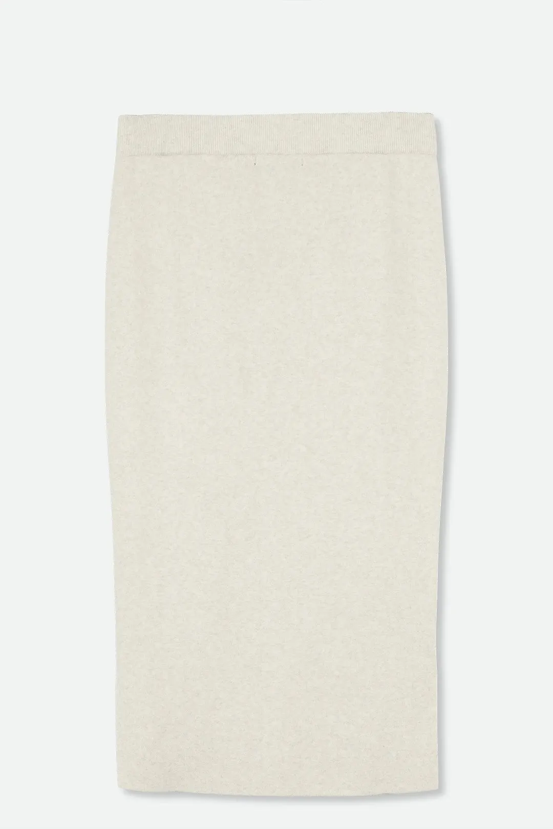 SICILY PENCIL SKIRT IN KNIT PIMA COTTON STRETCH fluid shape