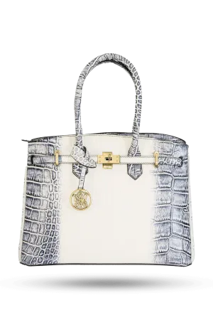 Smith & Wesson Concealed Carry Croc Handbag motion wear Smith & Wesson Concealed Carry Croc Handbag street ready