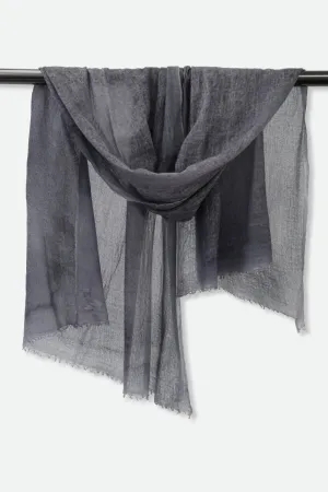 SOFT SLATE SCARF IN HAND DYED CASHMERE cozy design SOFT SLATE SCARF IN HAND DYED CASHMERE family hug