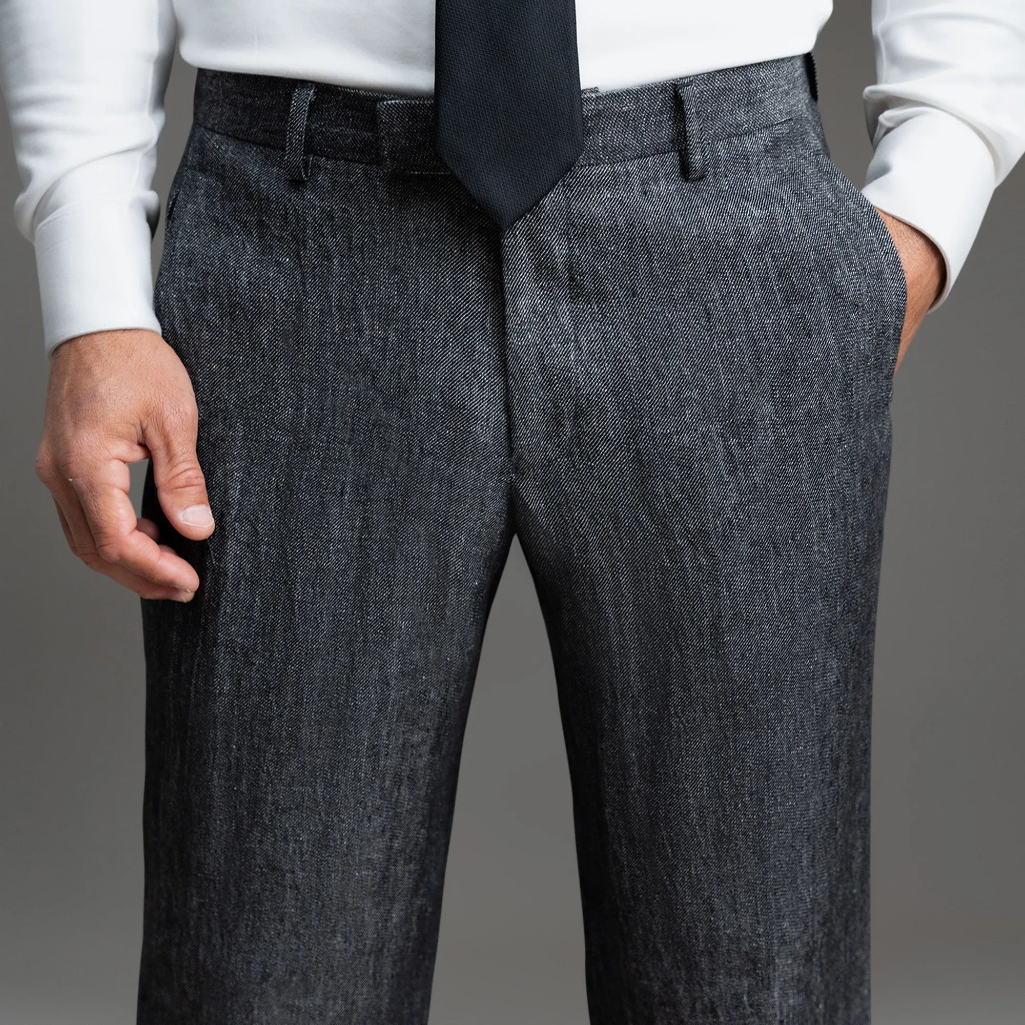 Soho Linen Pants smart lines