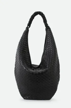 SORRENTO WOVEN ITALIAN LEATHER BAG BLACK weekend mood SORRENTO WOVEN ITALIAN LEATHER BAG BLACK free form