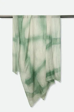 SPEARMINT SCARF IN HAND DYED CASHMERE natural touch SPEARMINT SCARF IN HAND DYED CASHMERE cozy layers