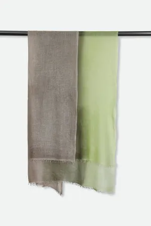 SPRING COCOA SCARF IN HAND DYED CASHMERE cozy street SPRING COCOA SCARF IN HAND DYED CASHMERE feminine tone