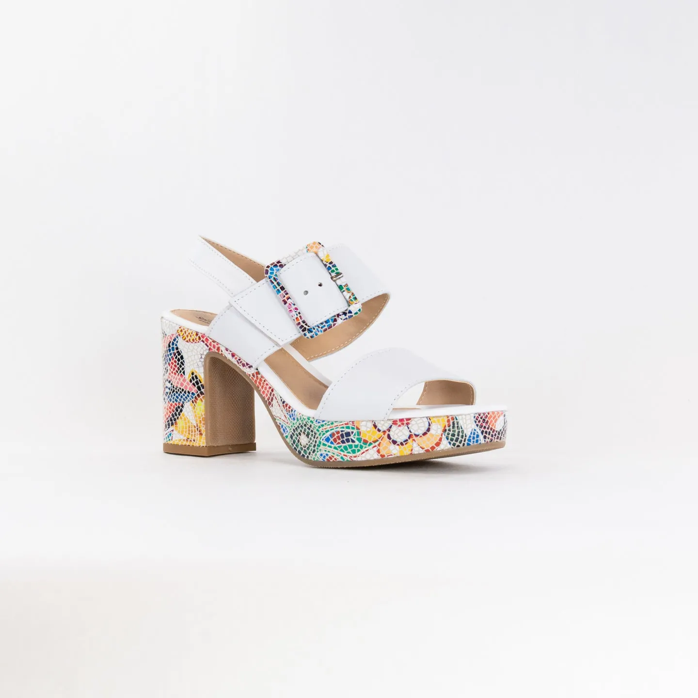 Spring Step Azucar (Women's) - White Multi Float Feel
