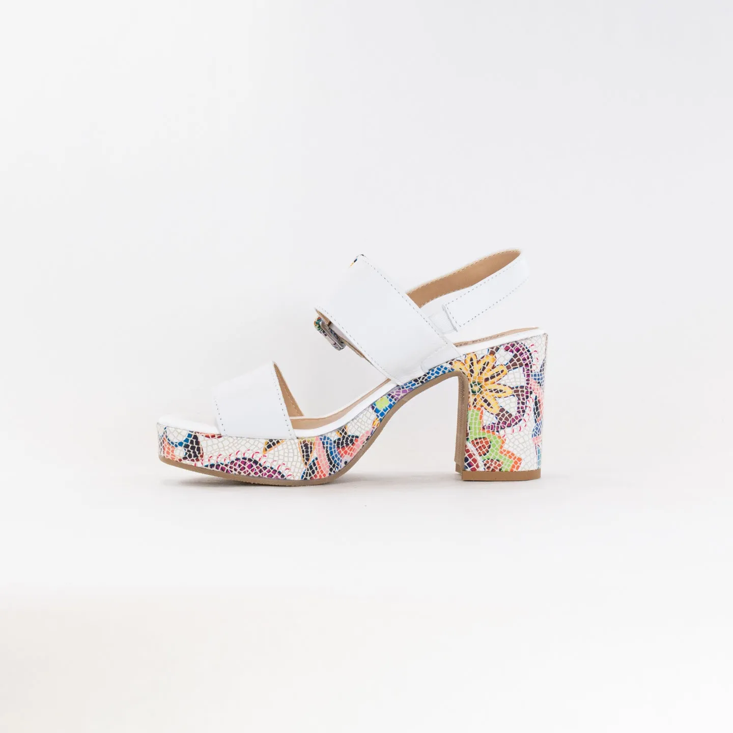 Spring Step Azucar (Women's) - White Multi Feel Free