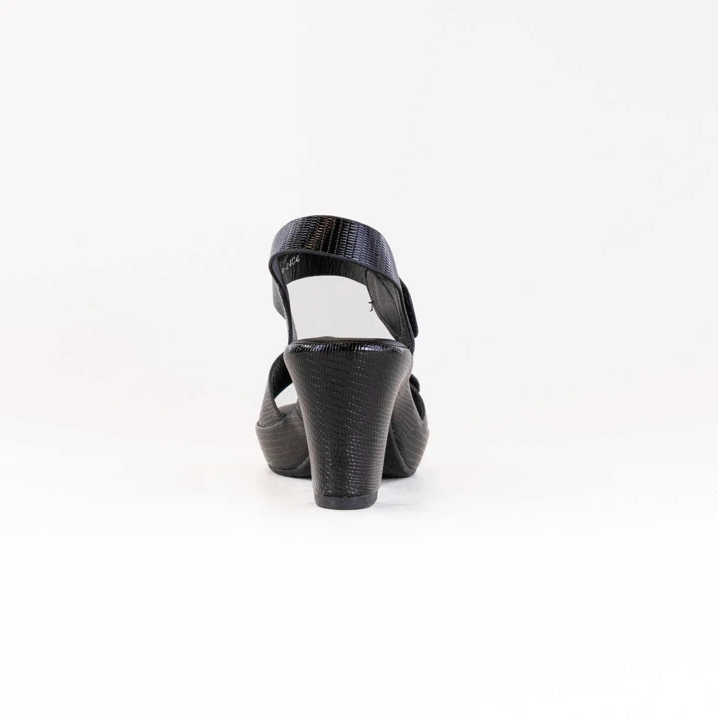 Spring Step Dade (Women's) - Black Python Cool Walk