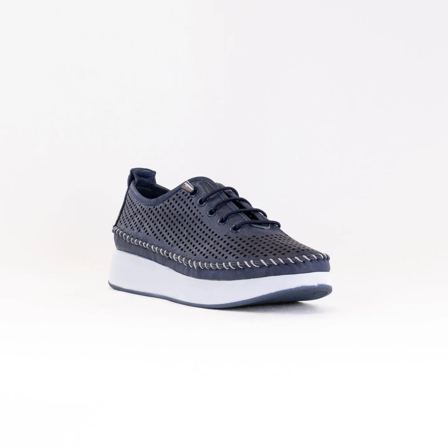 Spring Step Eastwood (Women's) - Navy life upgrade