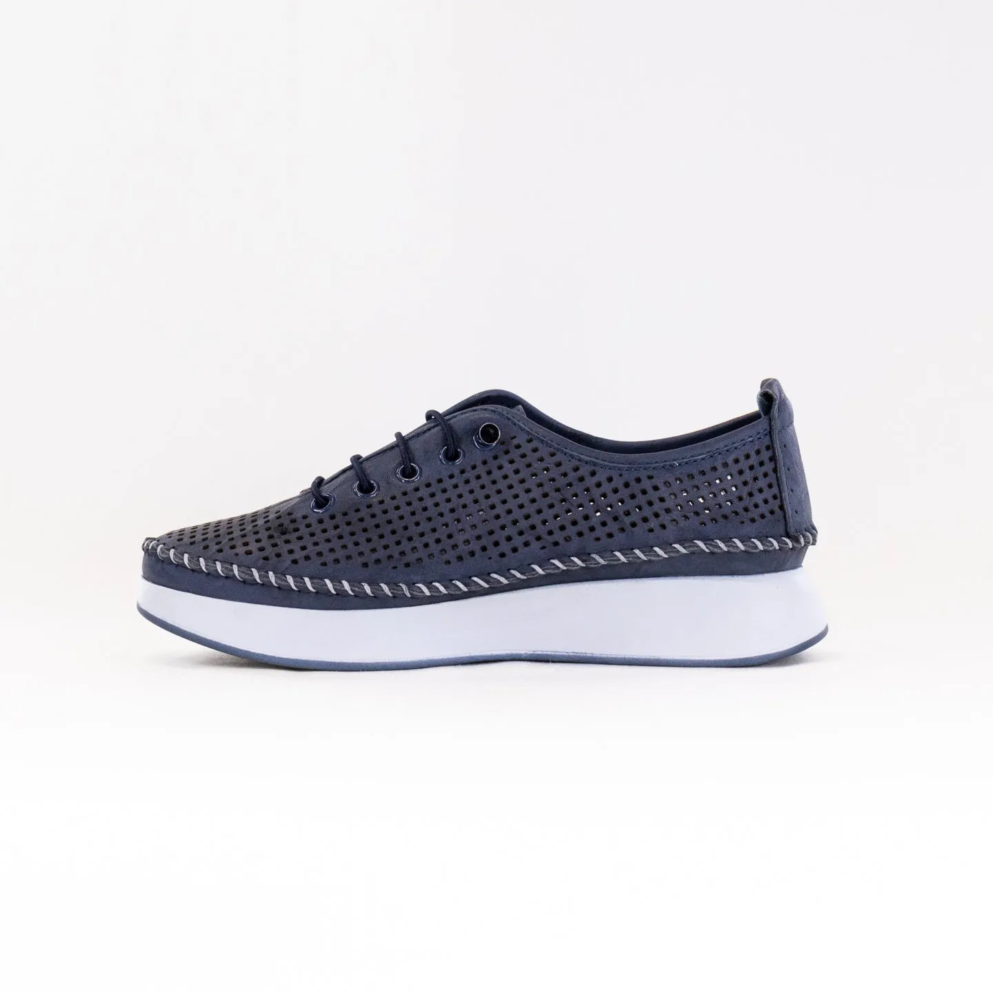 Spring Step Eastwood (Women's) - Navy outdoor walk