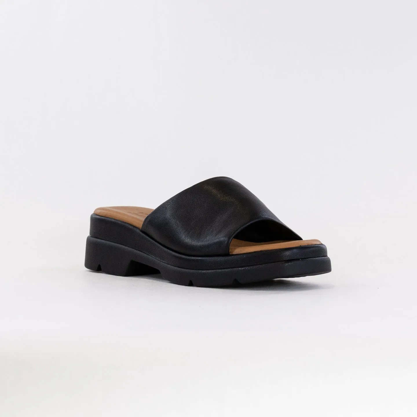 Spring Step Fireisland (Women's) - Black Leather Chill Soul